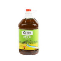 洋縣鹮寶壓榨菜籽油5L